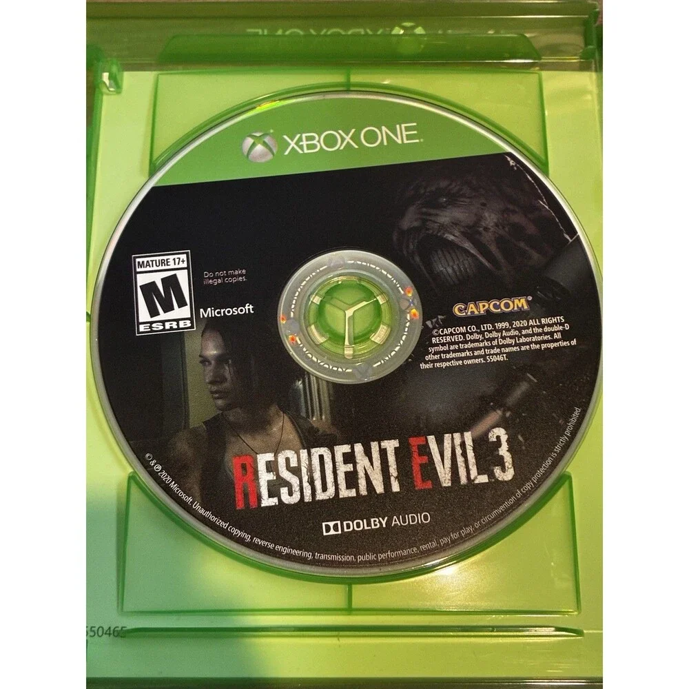 Resident Evil 3 Remake (Microsoft Xbox One) CIB Complete - Tested Fast Shipping